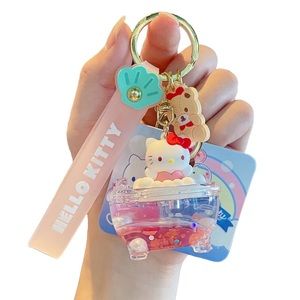 Sanrio Hello Kitty and Friends Floating Confetti & Pearls Bubble Bath Keychain